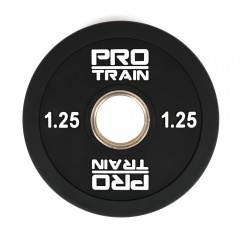 Protrain 1.25 полиуретан PPU-1,25 из каталога дисков для штанги с посадочным диаметром 50 мм. в Уфе по цене 770 ₽
