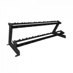 Bronze Gym AL-402 на 10 пар из каталога стоек для гантелей в Уфе по цене 59840 ₽