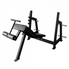 Bronze Gym AL-306  для жима под углом вниз из каталога силовых скамей в Уфе по цене 87690 ₽