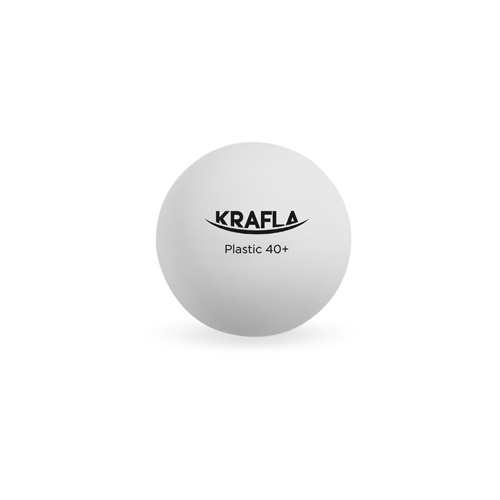 KRAFLA KRAFLA B-WT60 мяч без звезд (6шт) из каталога мячей для настольного тенниса в Уфе по цене 300 ₽