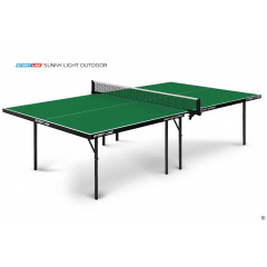 Всепогодный теннисный стол Start Line Sunny Light Outdoor Зелёный в Уфе по цене 26590 ₽