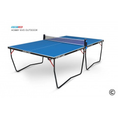 Всепогодный теннисный стол Start Line Hobby EVO Outdoor 6 Синий в Уфе по цене 34990 ₽