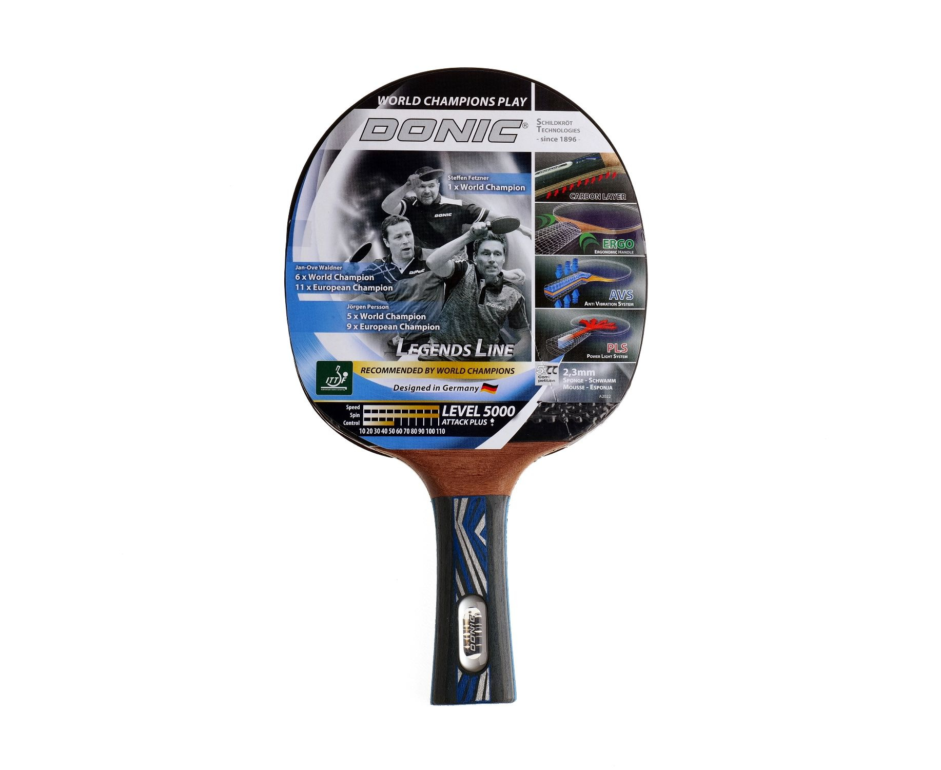Legends 5000 в Уфе по цене 6991 ₽ в категории ракетки для настольного тенниса Donic