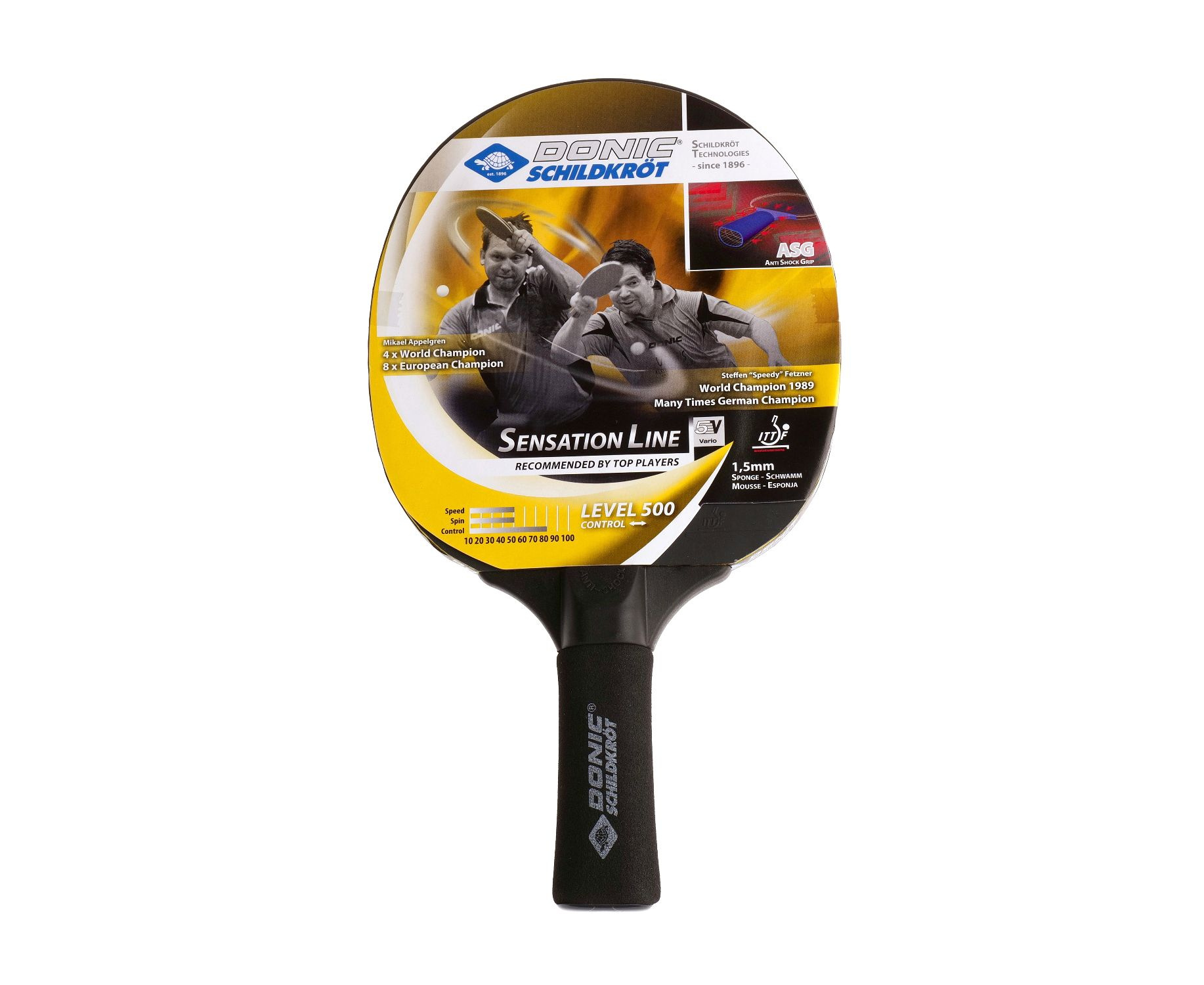 Sensation 500 в Уфе по цене 990 ₽ в категории ракетки для настольного тенниса Donic