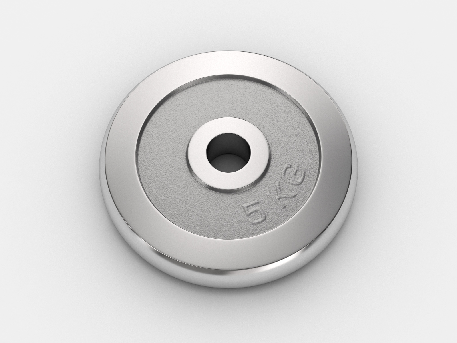 5 кг / 25 мм в Уфе по цене 2390 ₽ в категории диски (блины) для штанг и гантелей UnixFit
