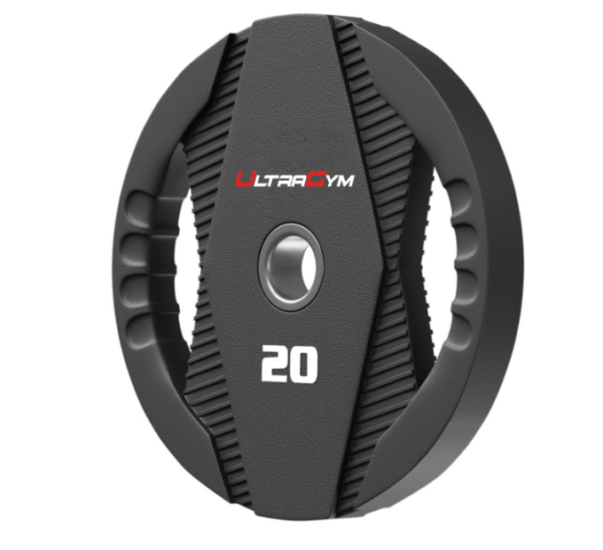 20 кг  UG2030С в Уфе по цене 9100 ₽ в категории диски (блины) для штанг и гантелей UltraGym