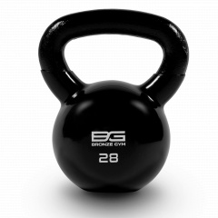 Bronze Gym в виниловой оболочке  28 кг из каталога гирь в Уфе по цене 12290 ₽