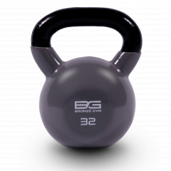 Bronze Gym в виниловой оболочке  32 кг из каталога гирь в Уфе по цене 13990 ₽