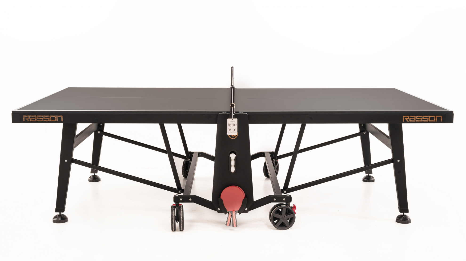 Premium T01 Indoor’’ (274 х 152,5 х 76 см, черный ясень) с сеткой в Уфе по цене 123753 ₽ в категории теннисные столы Rasson