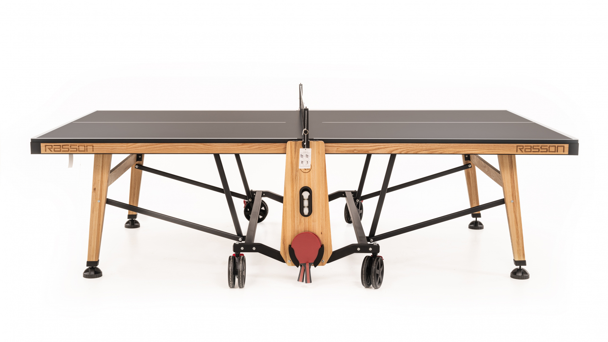 Rasson Premium T01 Indoor’’ (274 х 152,5 х 76 см, натуральный ясень) с сеткой из каталога теннисных столов в Уфе по цене 121928 ₽