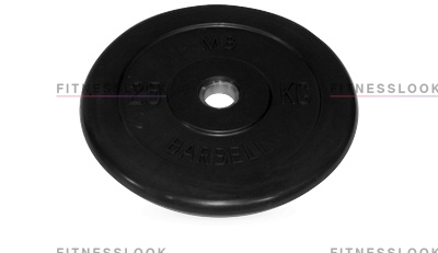 MB Barbell черный - 26 мм - 25 кг из каталога дисков для штанги с посадочным диаметром 26 мм.  в Уфе по цене 7030 ₽