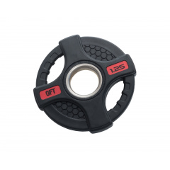 Original FitTools черный с двумя хватами 1,25 кг из каталога дисков для штанги с посадочным диаметром 50 мм. в Уфе по цене 690 ₽