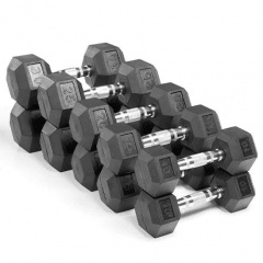VictoryFit от 12,5-30 кг VF-SET340  8 пар из каталога гантельных рядов в Уфе по цене 98860 ₽