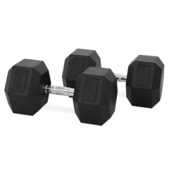 VictoryFit гексагональная VF-H325 (32,5 кг) 1 шт. из каталога обрезиненных гантелей в Уфе по цене 9520 ₽