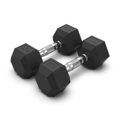 VictoryFit гексагональная VF-H090 (9 кг) 1 шт. из каталога обрезиненных гантелей в Уфе по цене 2640 ₽