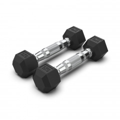 VictoryFit гексагональная VF-H010 (1 кг) из каталога обрезиненных гантелей в Уфе по цене 600 ₽