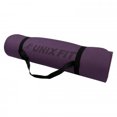 UnixFit двусторонний, двуцветный, фиолетовый из каталога ковриков для йоги и фитнеса в Уфе по цене 1700 ₽