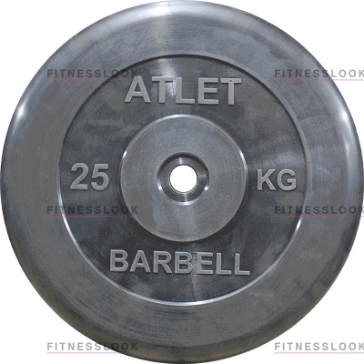 MB Barbell Atlet - 26 мм - 25 кг из каталога дисков (блинов) для штанг и гантелей в Уфе по цене 5130 ₽