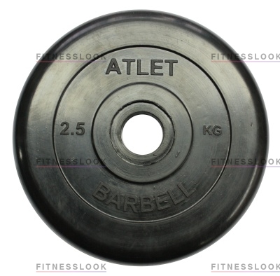 MB Barbell Atlet - 26 мм - 2.5 кг из каталога дисков (блинов) для штанг и гантелей в Уфе по цене 940 ₽