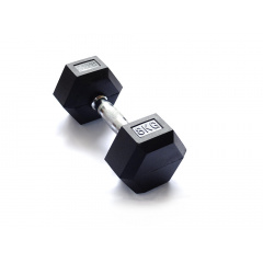 8 кг гексагональная FT-HEX-08 в Уфе по цене 3790 ₽ в категории гантели Original FitTools