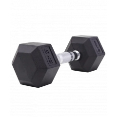 StarFit гексагональная 5 кг из каталога обрезиненных гантелей в Уфе по цене 2130 ₽