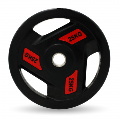 UnixFit PRO 25 кг, 51 мм DG25RUBPRD из каталога дисков для штанги с посадочным диаметром 50 мм. в Уфе по цене 12890 ₽