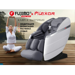 Домашнее массажное кресло Fujimo FLEXOR F500 Grey в Уфе по цене 349000 ₽