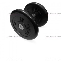 MB Barbell - 6 кг из каталога обрезиненных гантелей в Уфе по цене 1450 ₽