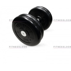 MB Barbell - 21 кг из каталога обрезиненных гантелей в Уфе по цене 3060 ₽