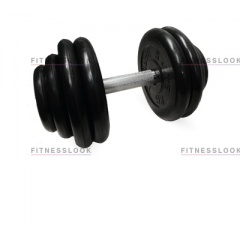MB Barbell Tight Set 28.5 кг из каталога обрезиненных гантелей в Уфе по цене 8330 ₽