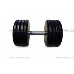 MB Barbell классик - 41 кг из каталога обрезиненных гантелей в Уфе по цене 6890 ₽