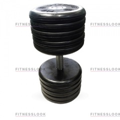 MB Barbell классик - 57 кг из каталога обрезиненных гантелей в Уфе по цене 11650 ₽