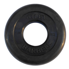MB Barbell ATLET 1.25 кг из каталога дисков для штанги с посадочным диаметром 26 мм.  в Уфе по цене 1020 ₽