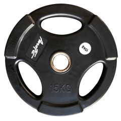 AeroFit AFPLB 15 кг олимпийские обрезиненные диски из каталога  в Уфе по цене 10100 ₽