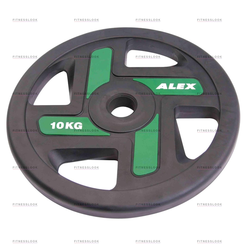 Alex полиуретановый 50 мм - 15 кг в Уфе по цене 9177 ₽ в категории диски (блины) для штанг и гантелей Aerofit