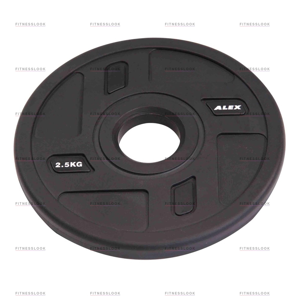 Alex полиуретановый 50 мм -  2.5 кг в Уфе по цене 2277 ₽ в категории диски (блины) для штанг и гантелей Aerofit