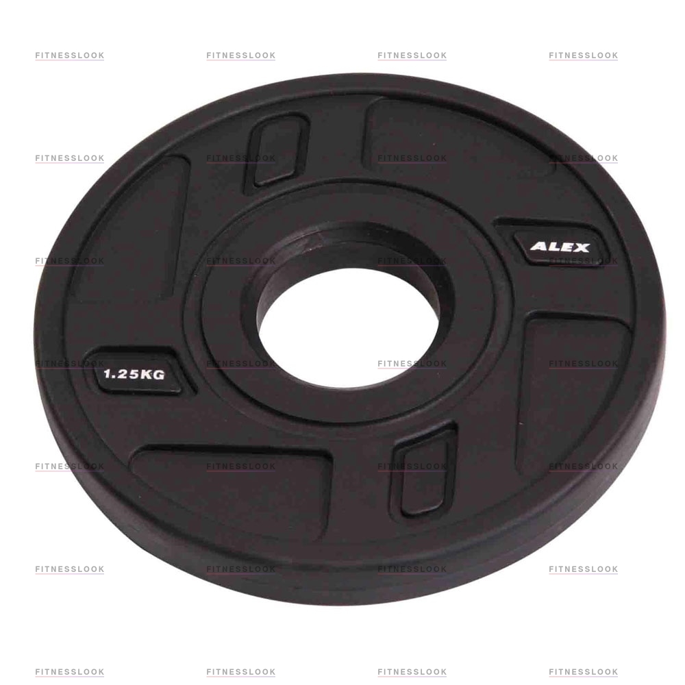 Alex полиуретановый 50 мм -  1.25 кг в Уфе по цене 1587 ₽ в категории диски (блины) для штанг и гантелей Aerofit