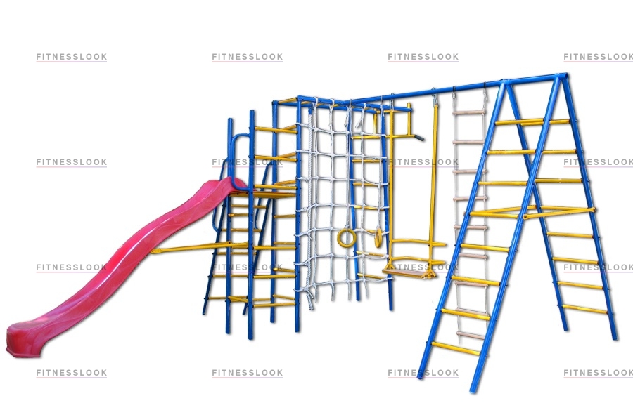 Kampfer Total Playground из каталога детских спортивных комплексов для дачи в Уфе по цене 119300 ₽