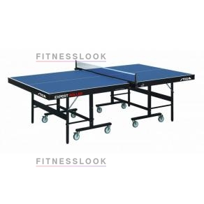 Stiga Expert Roller - синий из каталога теннисных столов для помещений в Уфе по цене 80355 ₽