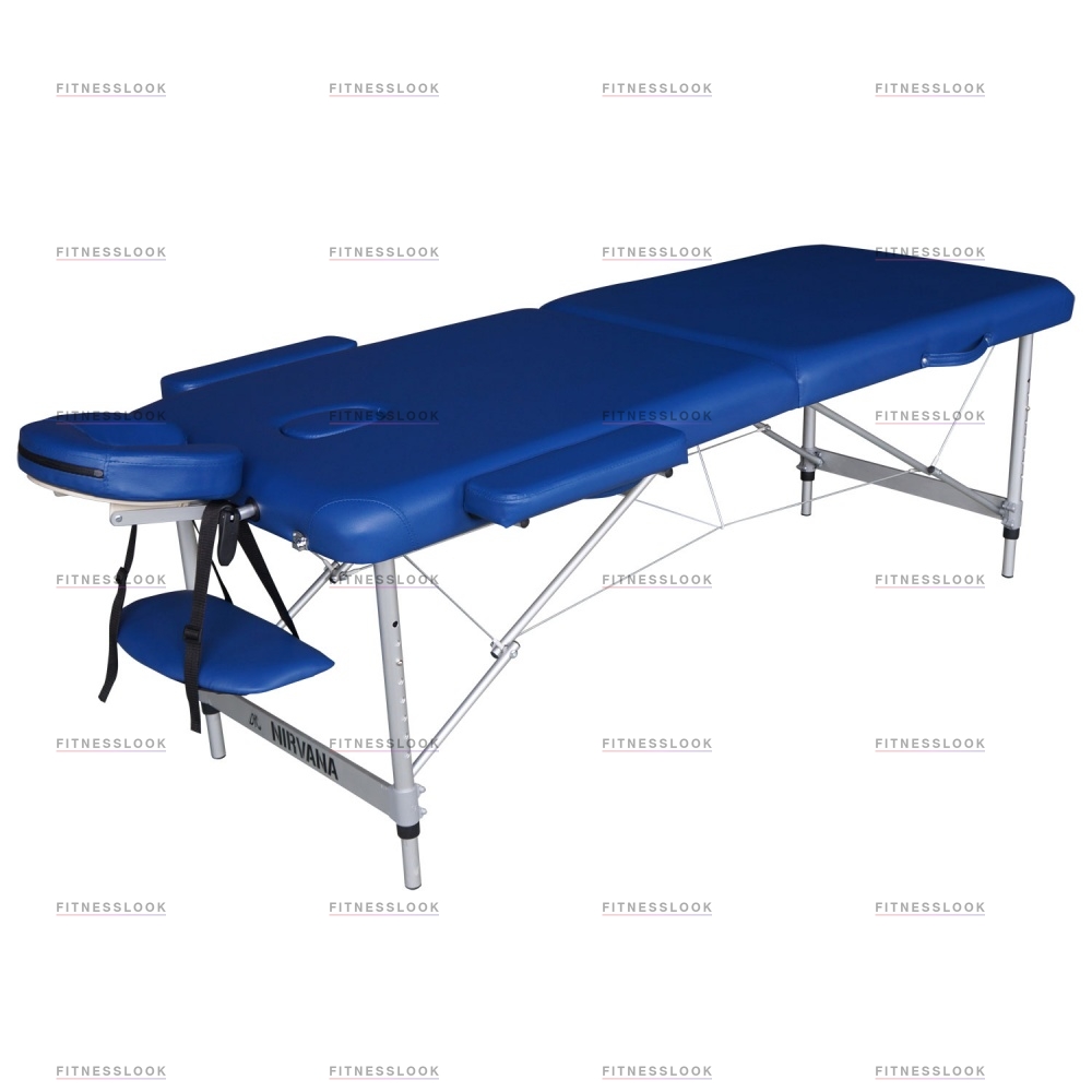 Nirvana Elegant Luxe - синий в Уфе по цене 16990 ₽ в категории массажные столы DFC