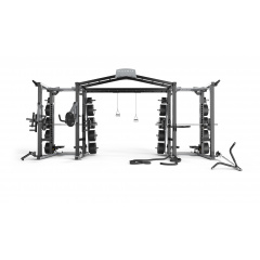 Matrix Magnum Double Mega Rack MG-MR47x2 из каталога комплексов для кроссфита и функционального тренинга в Уфе по цене 1882750 ₽