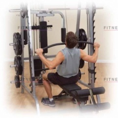 Body Solid GLA348QS - верхняя тяга из каталога опций к тренажеру в Уфе по цене 80990 ₽