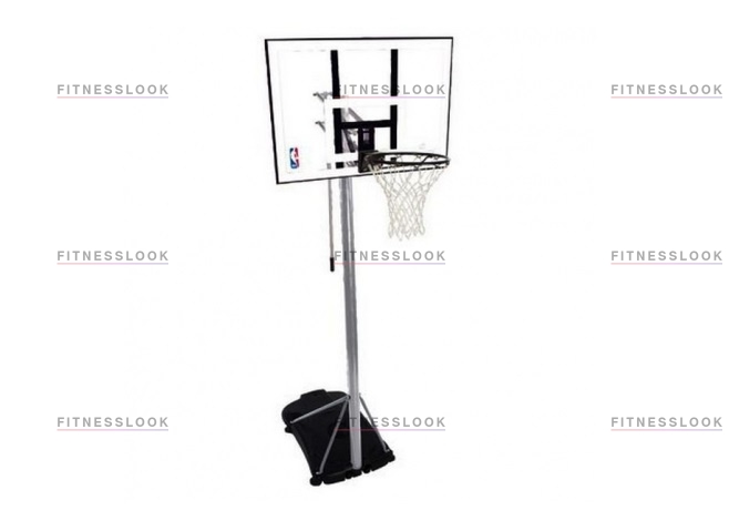 Баскетбольная стойка мобильная Spalding 59484CN Silver — 44″