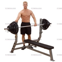Body Solid ProClub SFB349G - со стойками из каталога стоек для штанги со скамьей в Уфе по цене 88990 ₽