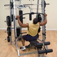 Body Solid GLA-348QS/GLA-348Q - верхняя/нижняя тяги из каталога опций к тренажеру в Уфе по цене 119990 ₽