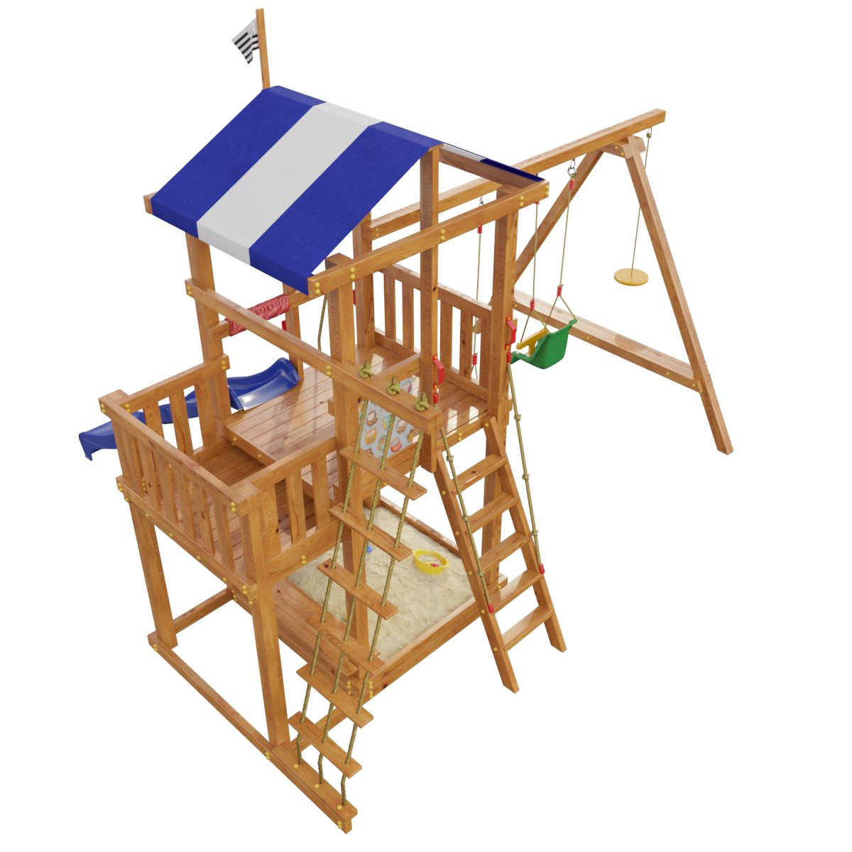 Бретань в Уфе по цене 161000 ₽ в категории детские игровые комплексы Самсон