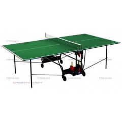 Hobby Indoor - зеленый в Уфе по цене 19810 ₽ в категории теннисные столы Sunflex