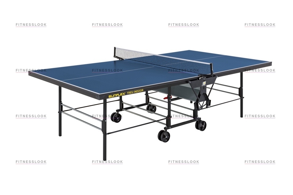 Sunflex Treu Indoor - синий из каталога теннисных столов для помещений в Уфе по цене 36362 ₽