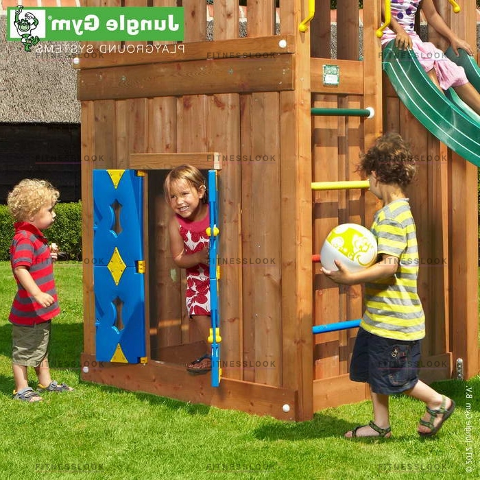 Jungle Gym Play House из каталога дополнительных модулей к игровым комплексам в Уфе по цене 30400 ₽