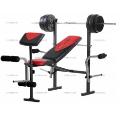 Weider Pro 256 - со стойками из каталога стоек для штанги со скамьей в Уфе по цене 15990 ₽